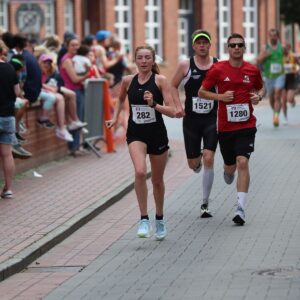 Marit Schute gewinnt im 5 km Lauf in Haren - Foto: Ch. Kuhl