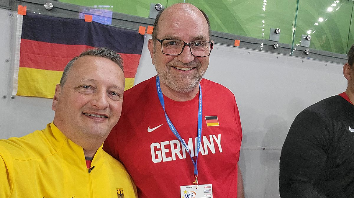 EM-Bronze für Rainer Werking